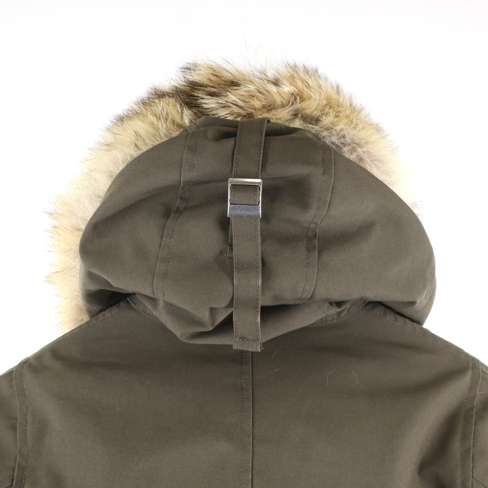 CANADA GOOSE(カナダグース) BRONTE PARKA ブロンテ パーカー ジップアップ フーデット ダウンコート ブラウン レディース 2600JL