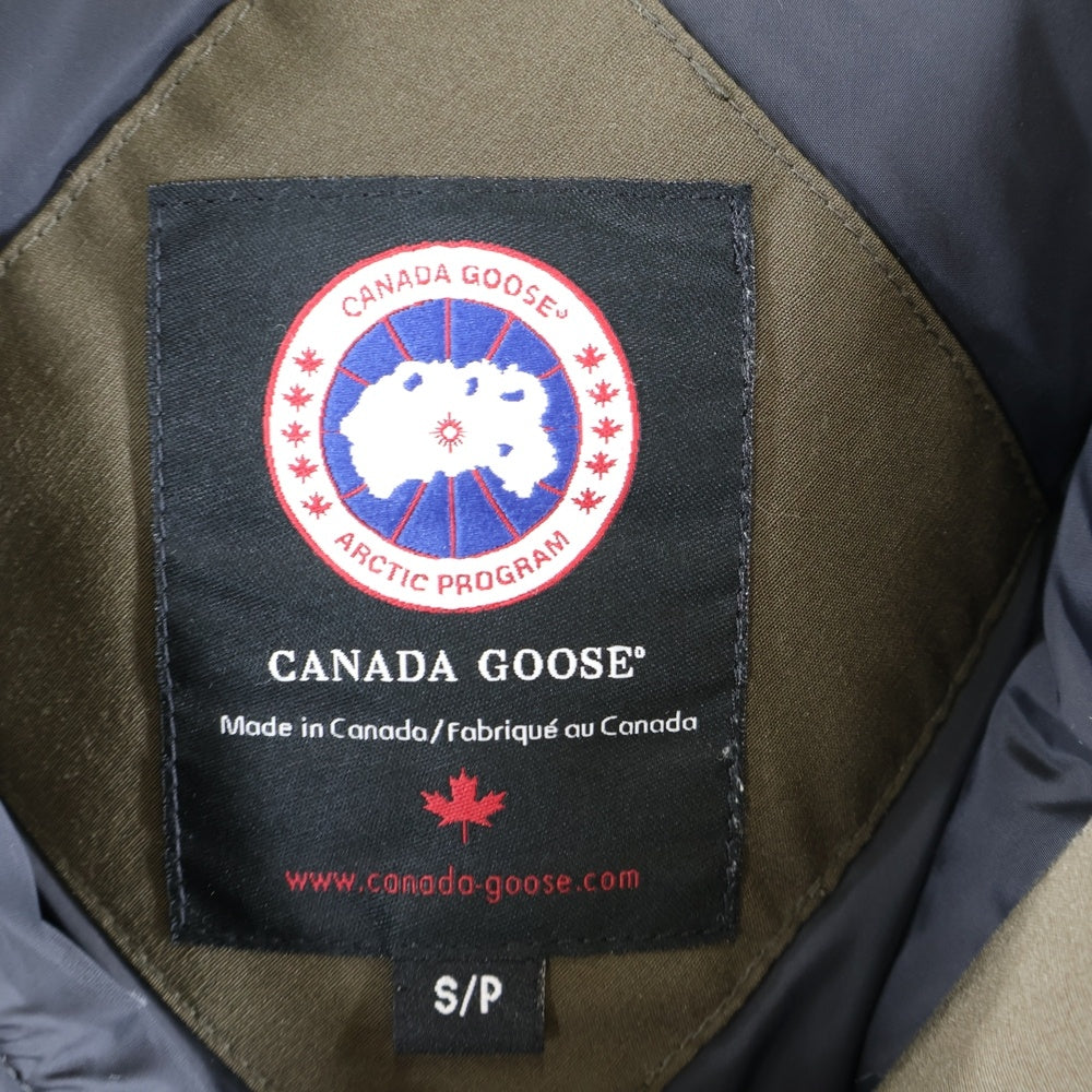 CANADA GOOSE(カナダグース) BRONTE PARKA ブロンテ パーカー ジップアップ フーデット ダウンコート ブラウン レディース 2600JL