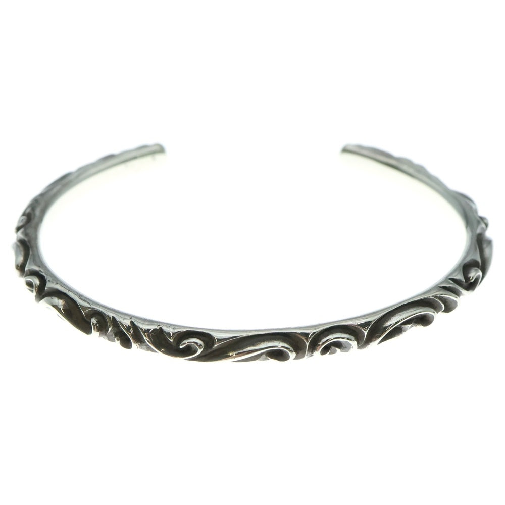 CHROME HEARTS(クロムハーツ) BANGLE SCROLL スクロールバンドバングル ブレスレット シルバー BCA127