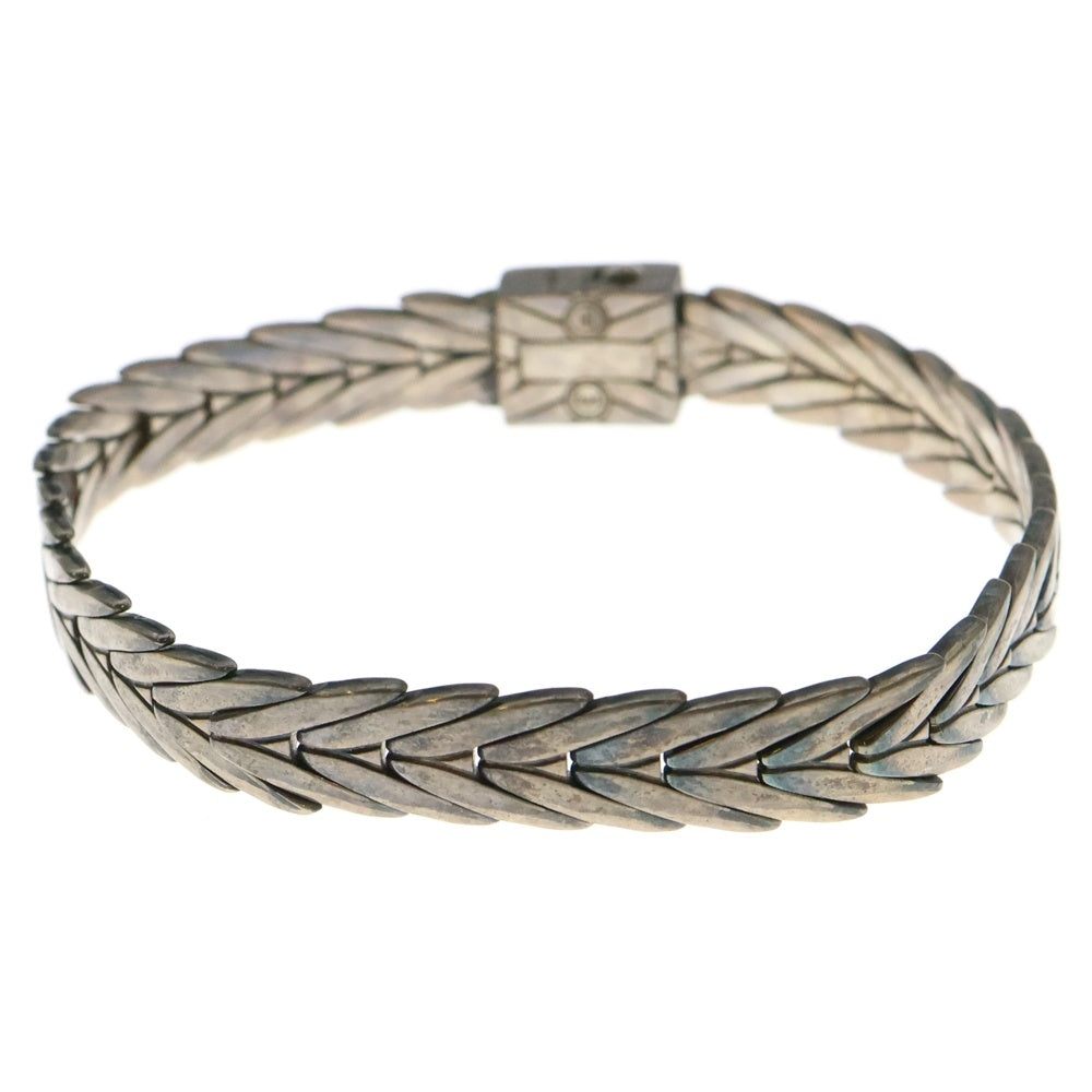 JOHN HARDY(ジョンハーディ) Sterling Silver Bracelet スターリング シルバー Vチェーン ブレスレット シルバー