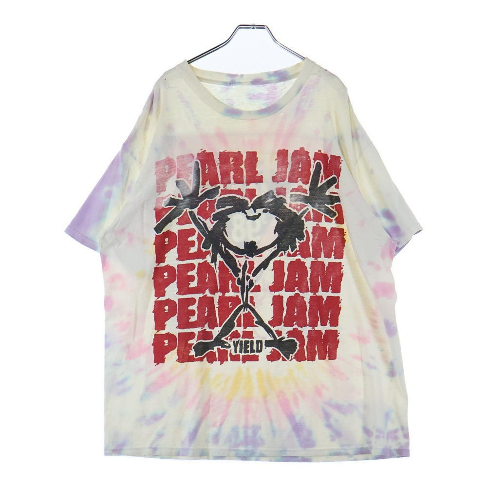 VINTAGE(ヴィンテージ) 90S VINTAGE PEARL JAM '98 ヴィンテージ パールジャム タイダイ 半袖Tシャツ カットソー マルチカラー