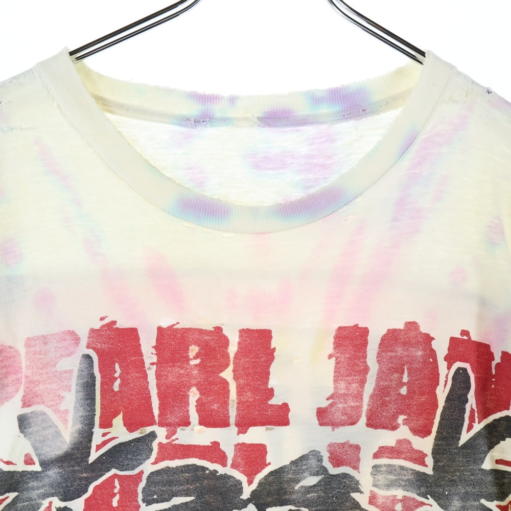 VINTAGE(ヴィンテージ) 90S VINTAGE PEARL JAM '98 ヴィンテージ パールジャム タイダイ 半袖Tシャツ カットソー マルチカラー