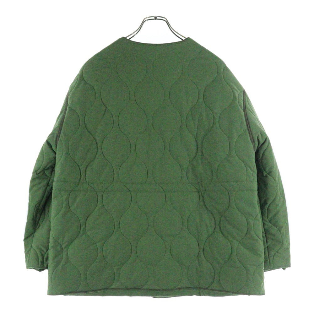 B:MING LIFE STORE by BEAMS(ビーミングライフストアバイビームス) 2ポケット 中綿キルティングジャケット カーキ 93-18-0393-213