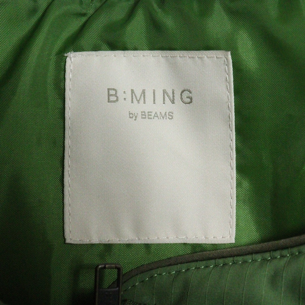 B:MING LIFE STORE by BEAMS(ビーミングライフストアバイビームス) 2ポケット 中綿キルティングジャケット カーキ 93-18-0393-213