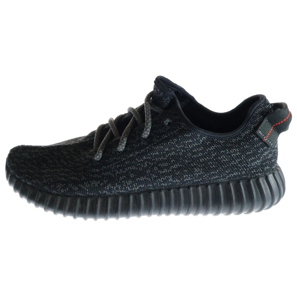 adidas(アディダス) YEEZY Boost 350 Pirate Black イージーブースト350 パイレートブラック ローカットスニーカー ブラック US8.5/26.5cm BB5350