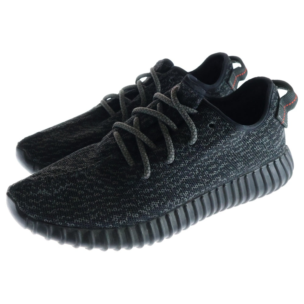 adidas(アディダス) YEEZY Boost 350 Pirate Black イージーブースト350 パイレートブラック ローカットスニーカー ブラック US8.5/26.5cm BB5350