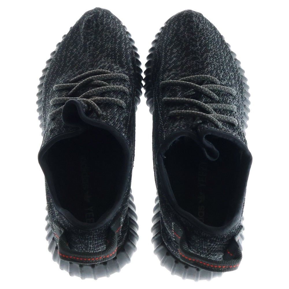 adidas(アディダス) YEEZY Boost 350 Pirate Black イージーブースト350 パイレートブラック ローカットスニーカー ブラック US8.5/26.5cm BB5350
