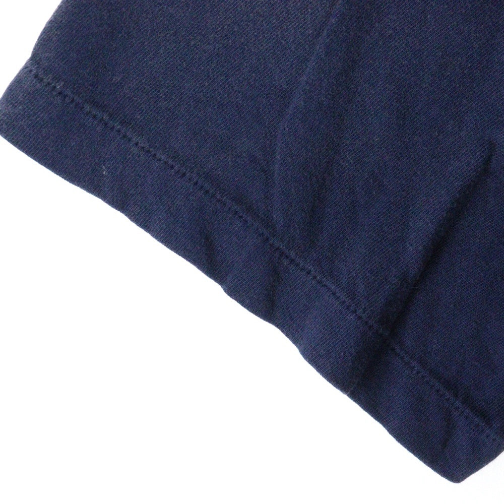 SAINT MICHAEL(セントマイケル) 24AW PLUTO SS TEE NAVY VINTAGE加工 アニメーションプリント クルーネック 半袖Tシャツ ネイビー SM-YS1-0000-C29