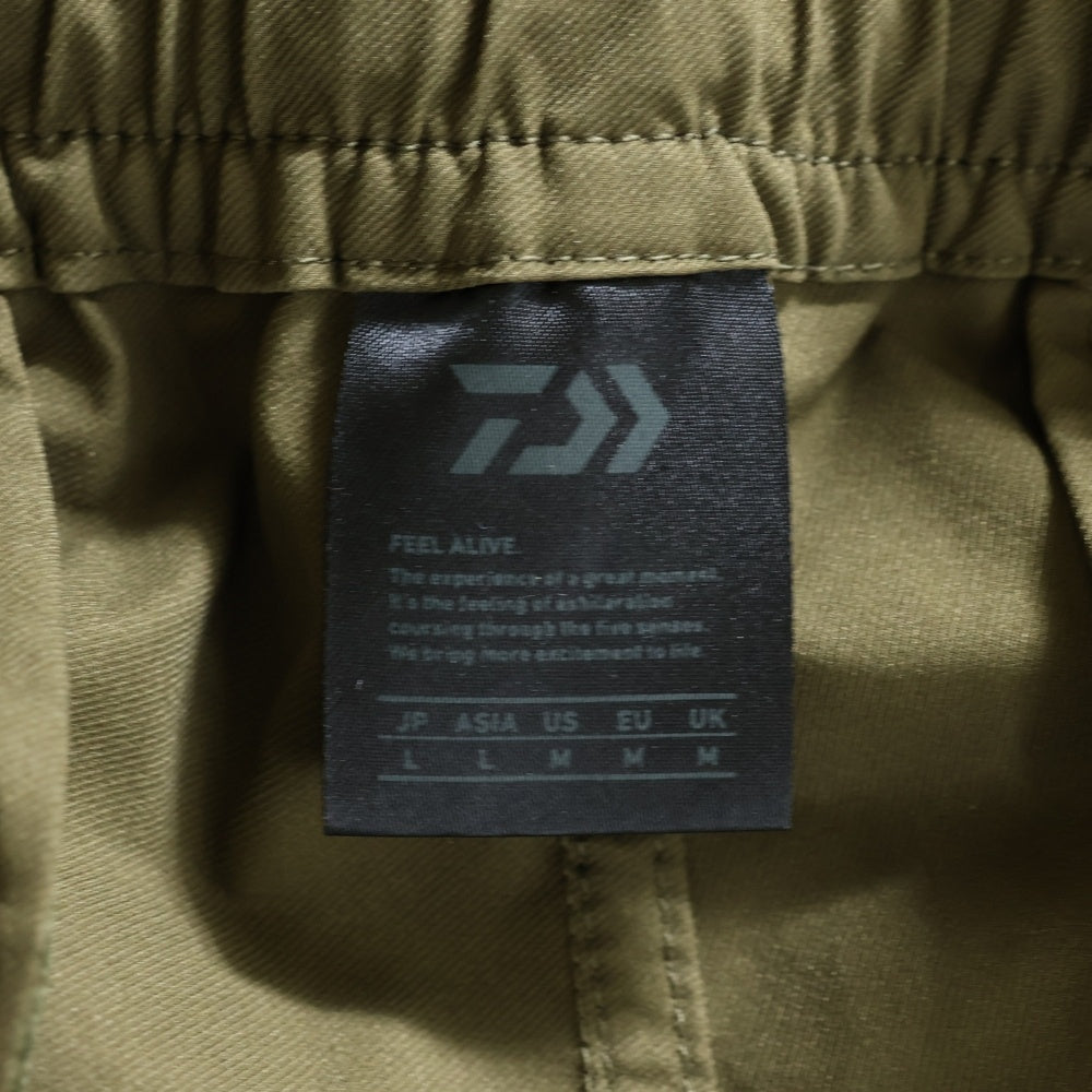 DAIWA PIER39(ダイワ ピアサーティナイン) TECH 6P MIL SHORTS テック シックスポケット ミル ショーツ ハーフパンツ カーキ BP-54021