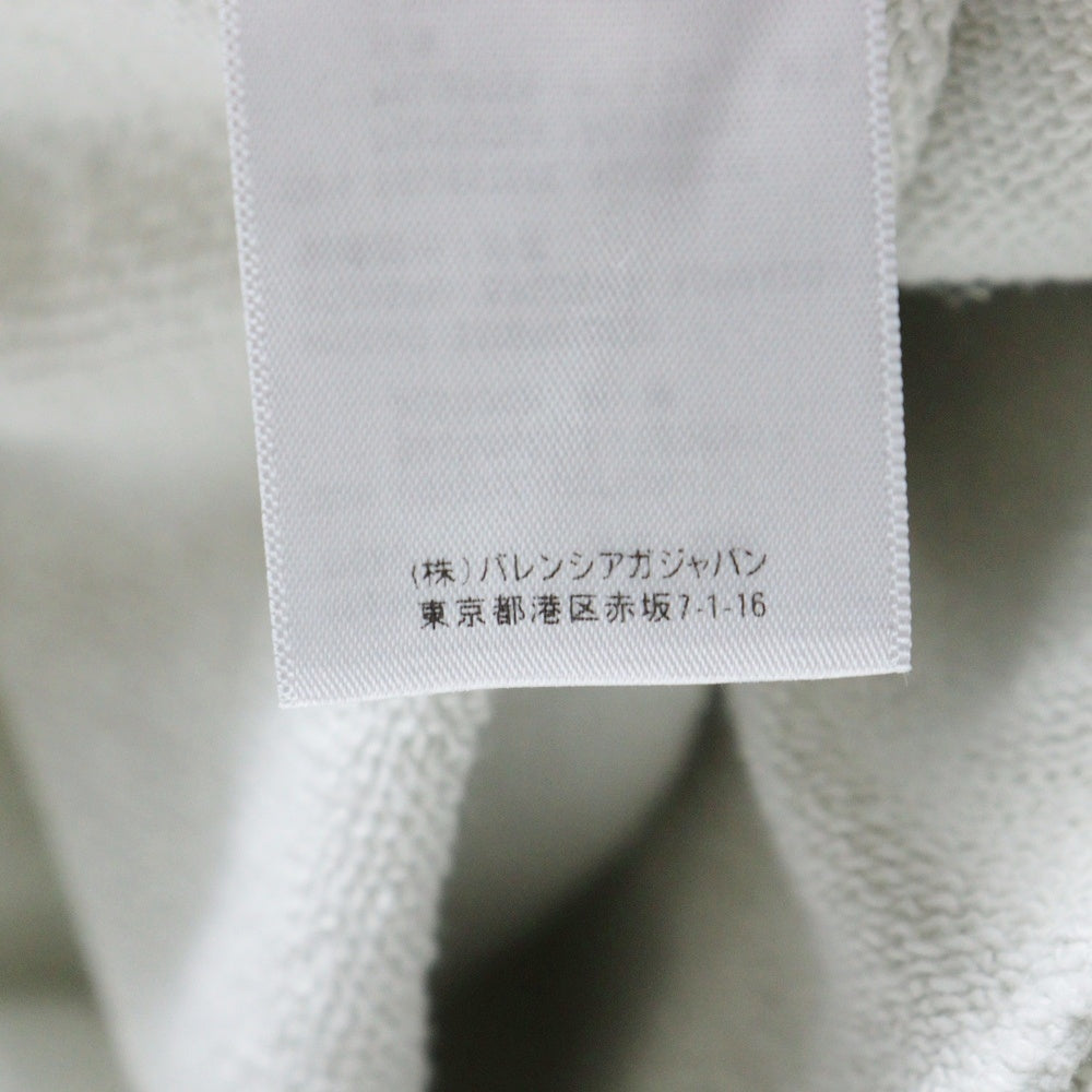 BALENCIAGA(バレンシアガ) キャンペーンロゴ刺繍 スウェットショーツ ハーフパンツ ホワイト 641608 TKVI9