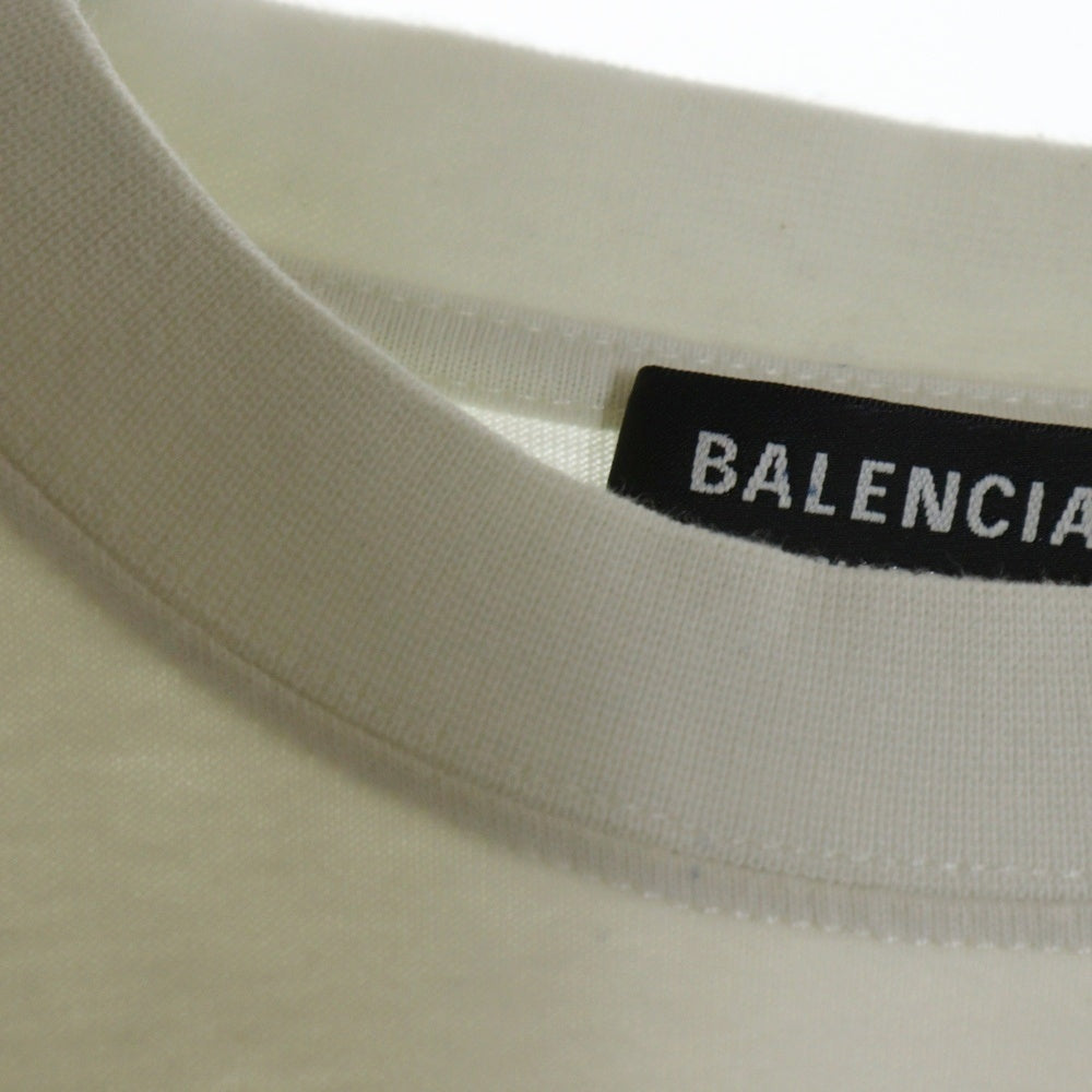 BALENCIAGA(バレンシアガ) 22SS POLITICAL CAMPAIGN LARGE FIT TEE ポリティカルキャンペーンロゴ クルーネック 半袖Tシャツ カットソー 641675 TKVJ1
