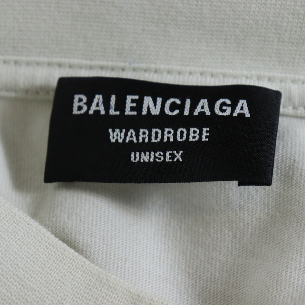BALENCIAGA(バレンシアガ) 22SS POLITICAL CAMPAIGN LARGE FIT TEE ポリティカルキャンペーンロゴ クルーネック 半袖Tシャツ カットソー 641675 TKVJ1