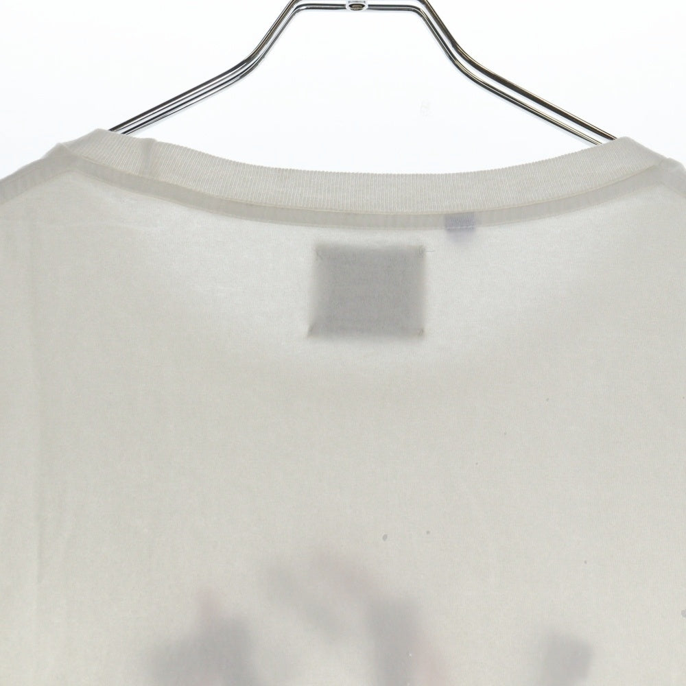 GALLERY DEPT.(ギャラリーデプト) ART DEPARTMENT TEE ペイント加工 アート デパートメント クルーネック 半袖Tシャツ カットソー ホワイト