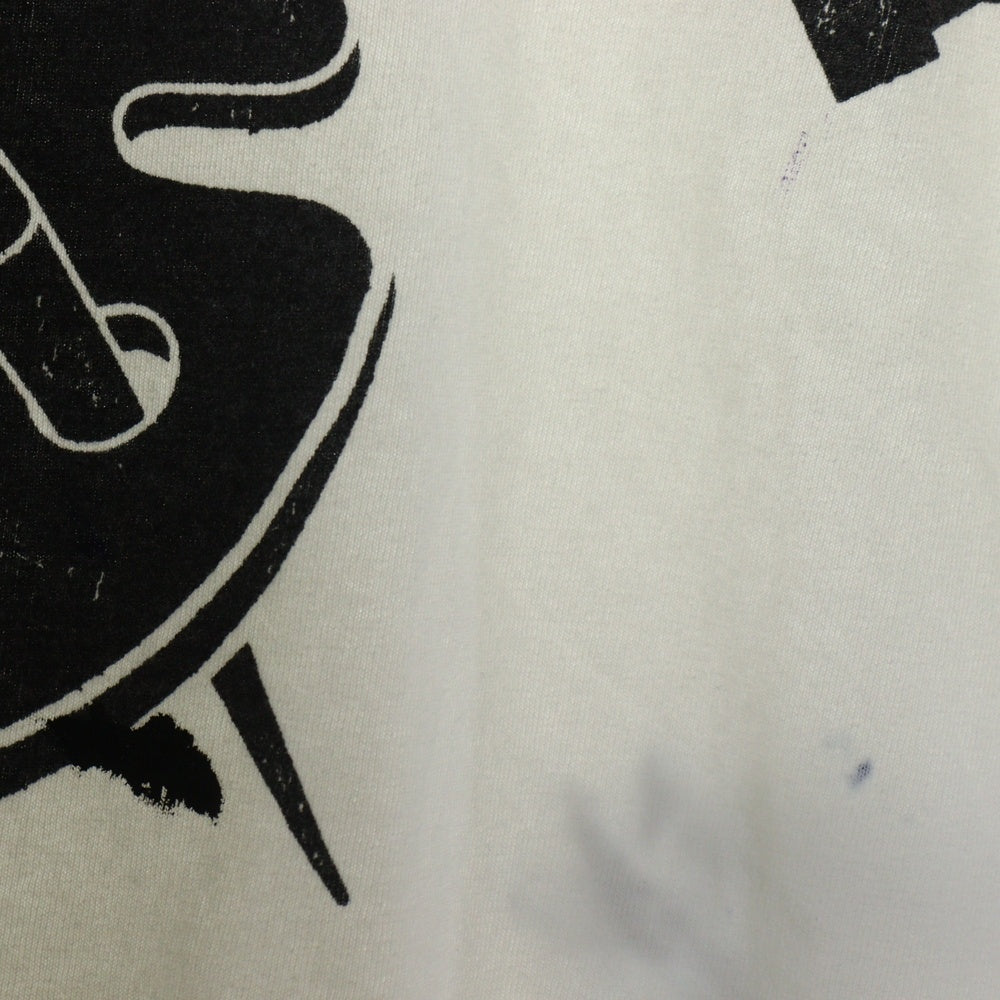 GALLERY DEPT.(ギャラリーデプト) ART DEPARTMENT TEE ペイント加工 アート デパートメント クルーネック 半袖Tシャツ カットソー ホワイト