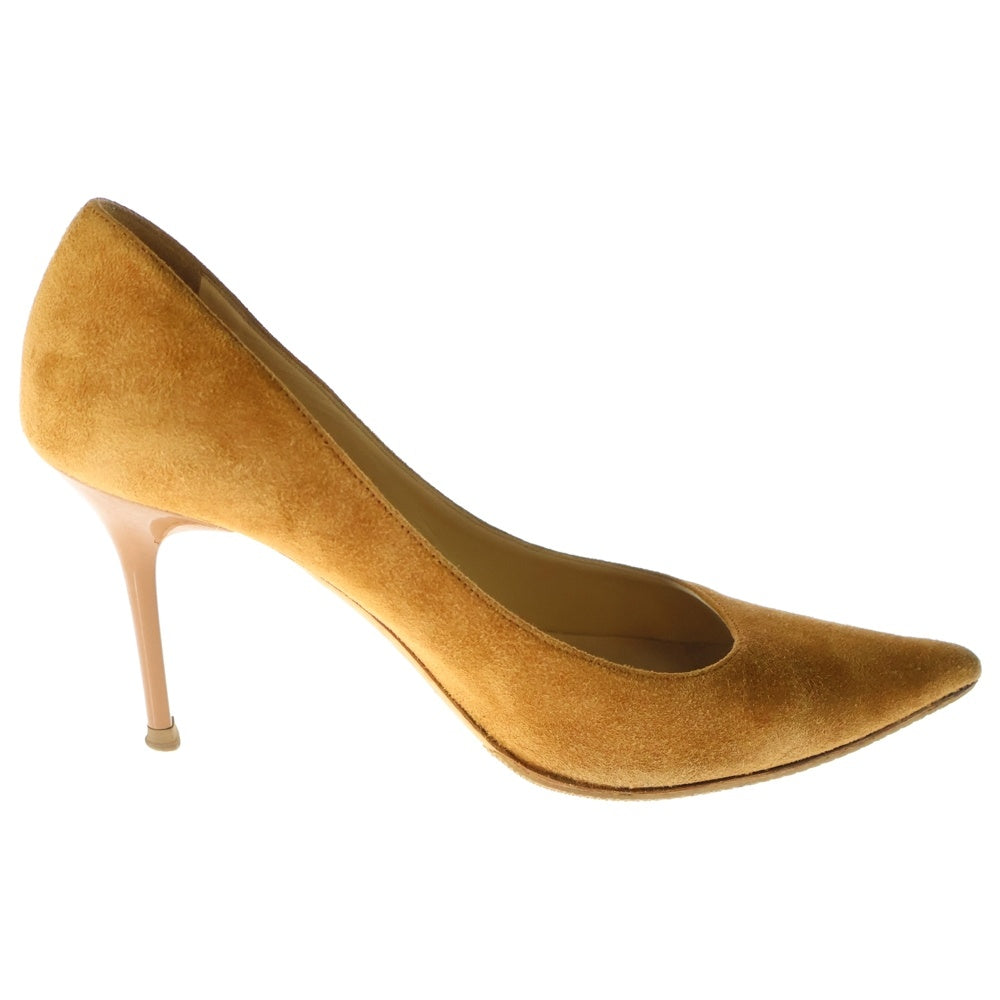 JIMMY CHOO(ジミーチュウ) AGNES アグネス ポインテッドトゥ スウェード ハイヒール パンプス レディース ブラウン