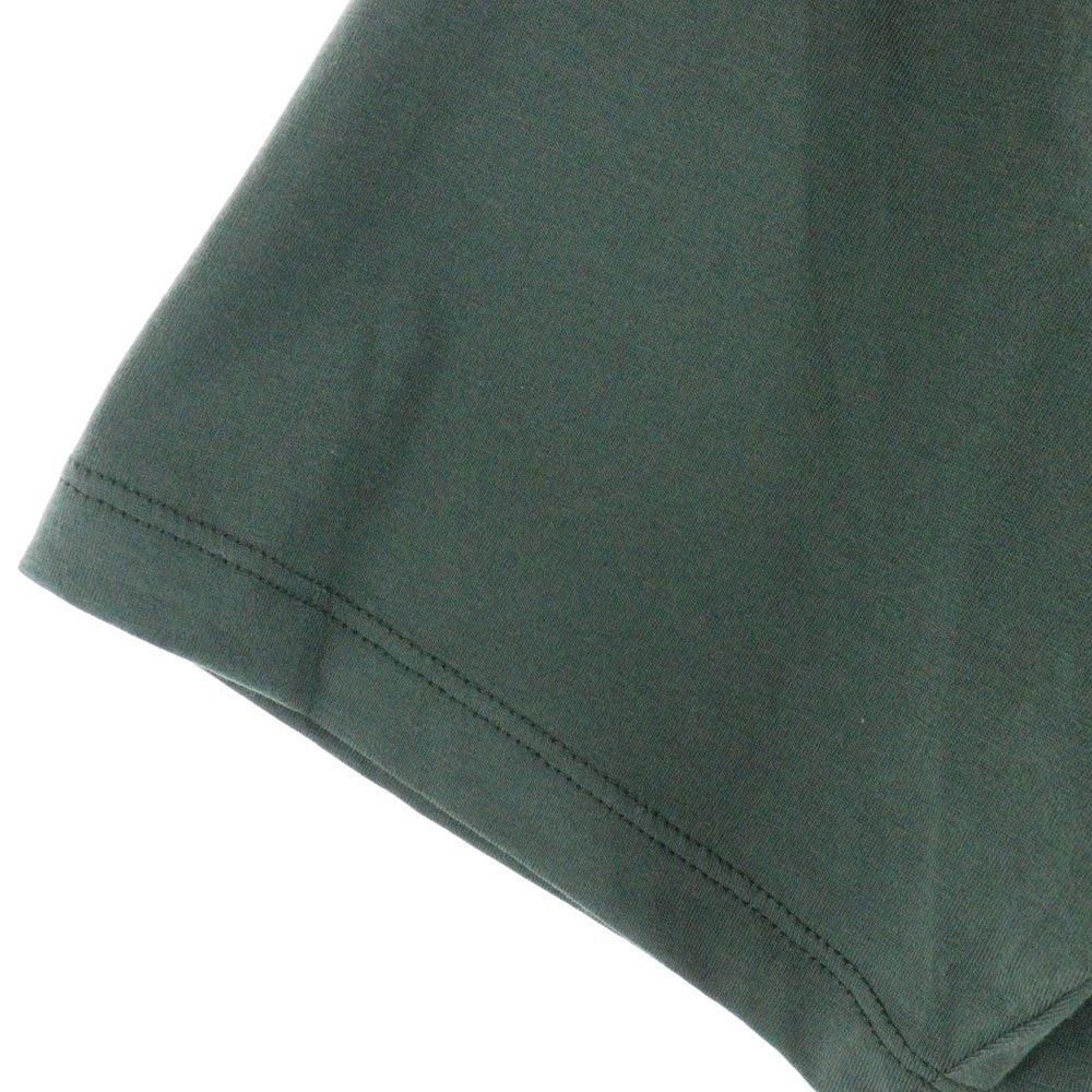 KITH(キス) 25SS &KIN PIMA JERSEY SHORT SLEEVE HEATHROW POLO ピマジャージー ヒースロー 半袖ポロシャツ グリーン KHM033511