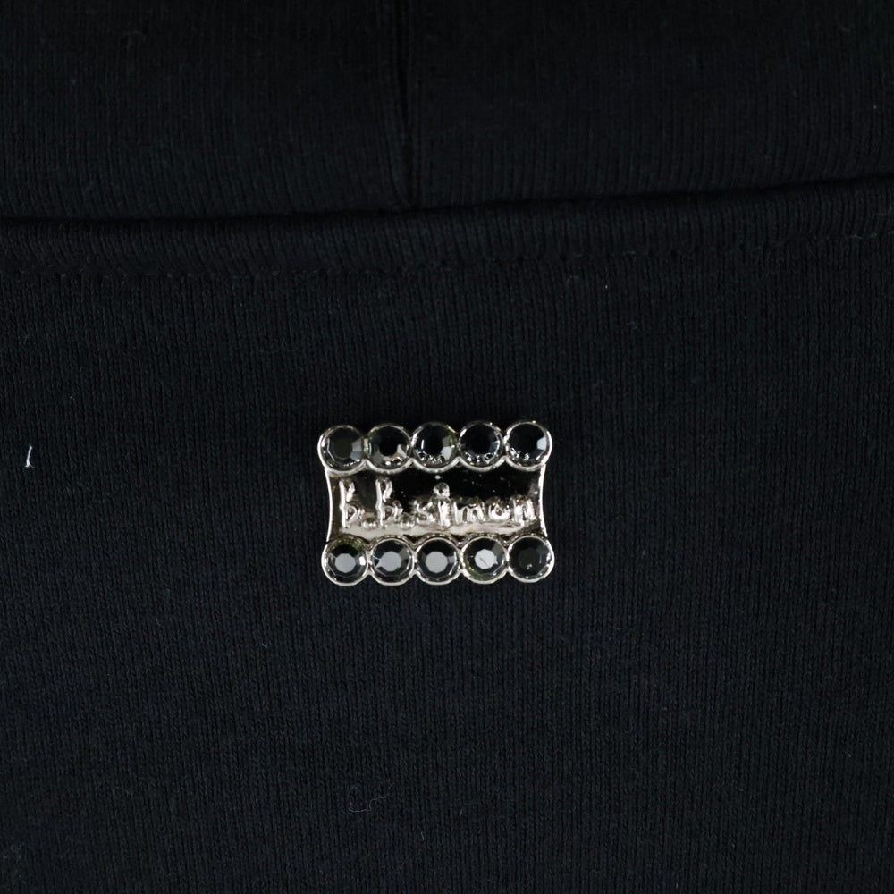 SUPREME(シュプリーム) 25SS B.B. Simon Zip Up Hooded Sweatshirt ビービーサイモン フロントロゴ スウェット ジップアップパーカー ブラック