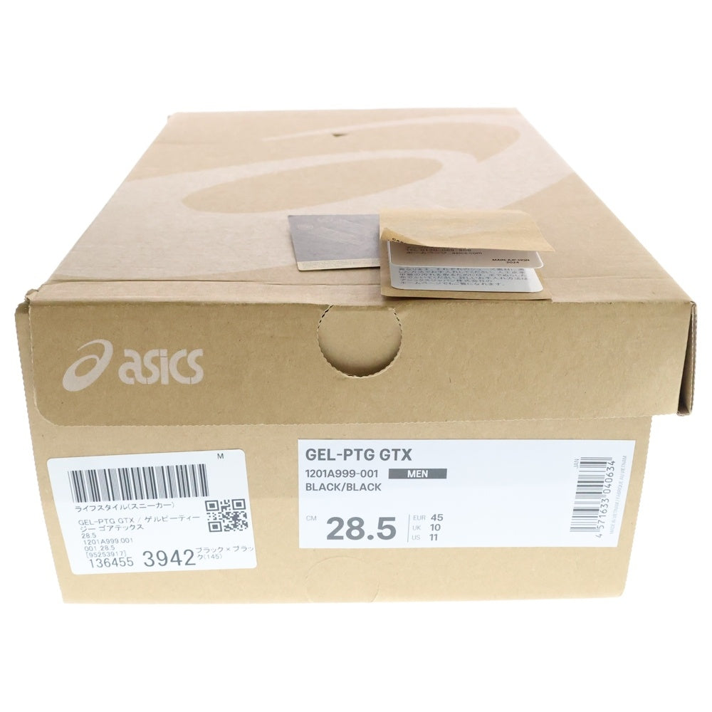 ASICS(アシックス) GEL-PTG GTX ゲルピーティージー ゴアテックス ローカットスニーカー ブラック US11/28.5cm 1201A999-001