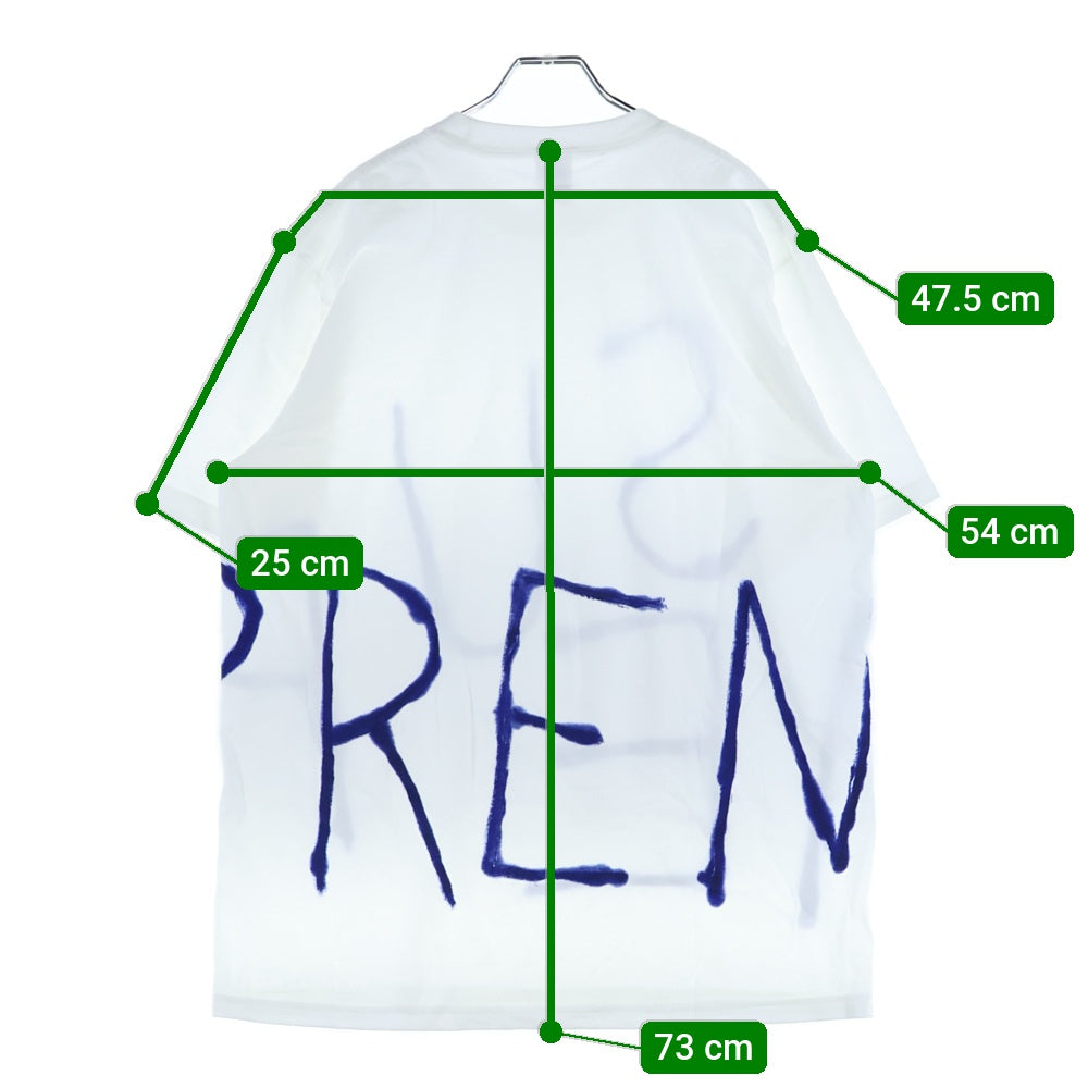 SUPREME(シュプリーム) 25SS Painted Tee ペインテッド クルーネック半袖Tシャツ カットソー ホワイト
