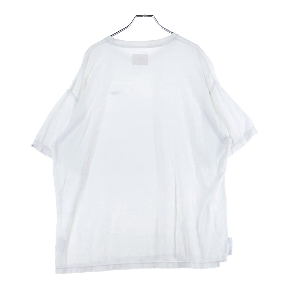 WTAPS(ダブルタップス) 23SS SIGN SS COTTON サイン ショートスリーブ コットン クルーネック半袖Tシャツ カットソー ホワイト 231ATDT-CSM28