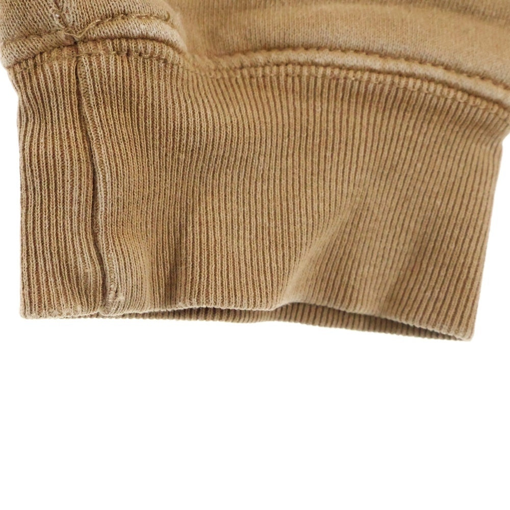 CAPTAINS HELM(キャプテンズ ヘルム) 両面ロゴプリント スウェットプルオーバーパーカー フーディー ブラウン FSCH19AW02