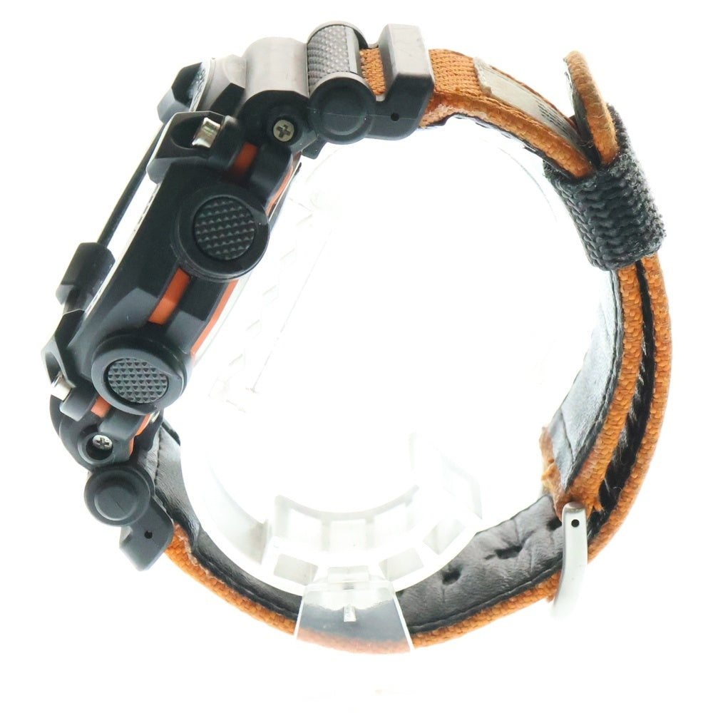 CASIO G-SHOCK(カシオ ジーショック) ソーラー アナデジ 20気圧防水 腕時計 ブラック/オレンジ GA-900C-1A4JF