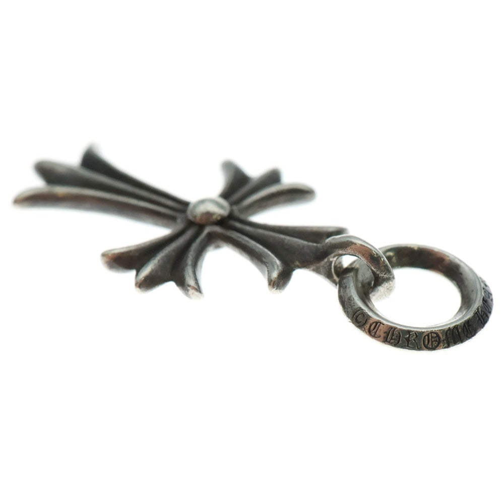 CHROME HEARTS(クロムハーツ) TINY CH CROSS タイニーCHクロス チャーム ネックレストップ シルバー BCA382