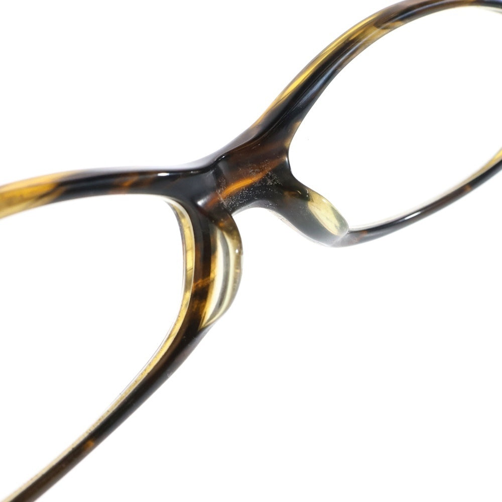 NO BRAND(ノーブランド) T.G.C TOKYO GLASS COMPANY(トウキョウ ガールズ カンパニー) オーバルフレーム 眼鏡 アイウェア ブラウン WS3658