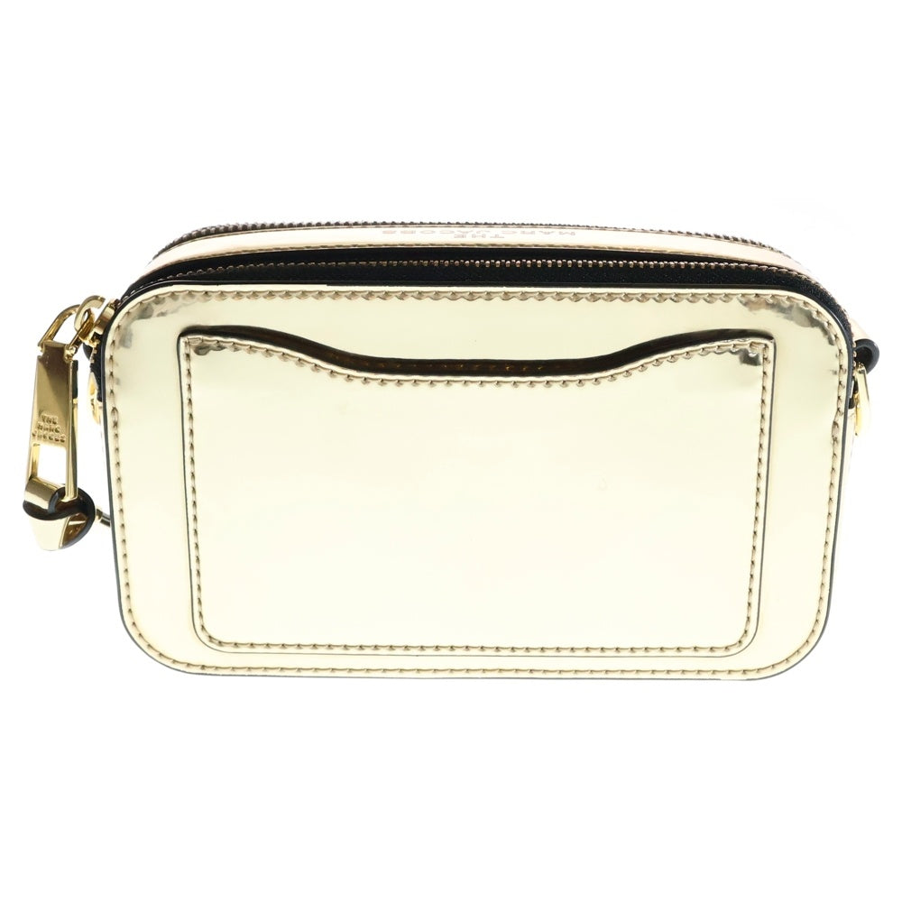 MARC JACOBS(マークジェイコブス) SNAPSHOT スナップショット メタリック ショルダーバッグ ゴールド レディース M0015801