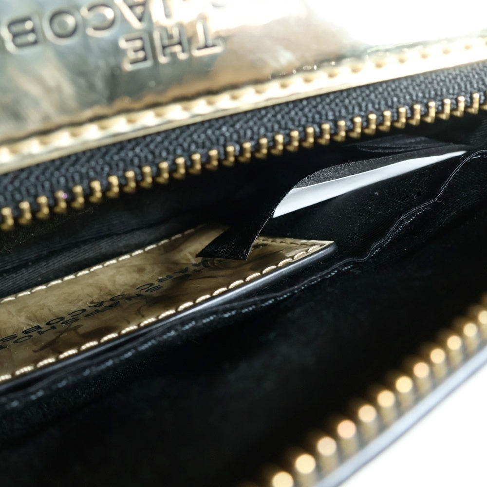MARC JACOBS(マークジェイコブス) SNAPSHOT スナップショット メタリック ショルダーバッグ ゴールド レディース M0015801