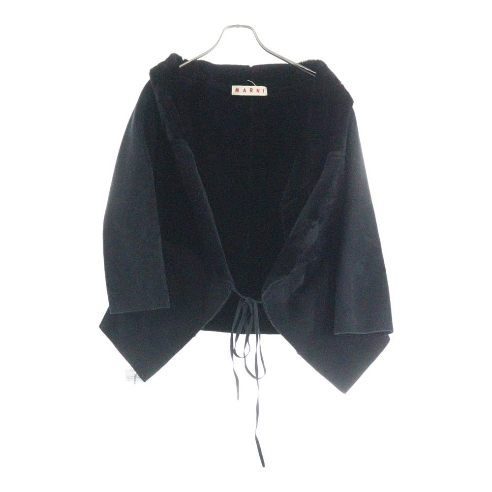MARNI(マルニ) ムートンレザージャケット ブラック レディース GIMX417Y00LM007