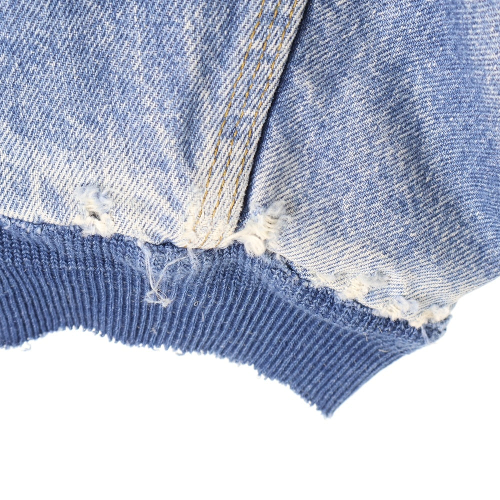 CARHARTT(カーハート) DENIM ACTIVE JACKET デニムアクティブジャケット 裏地ブランケット ジップアップフーデッドジャケット インディゴ J139 DST