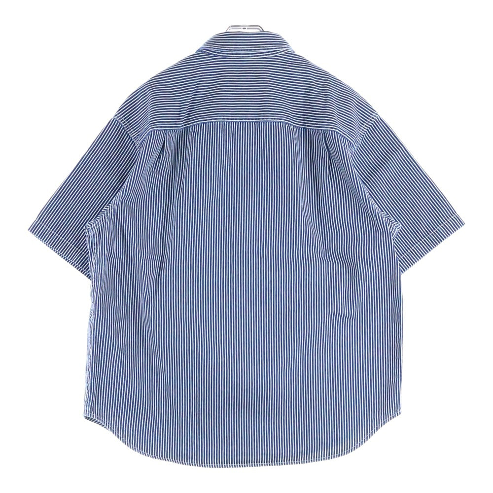 SUPREME(シュプリーム) 24SS Loose Fit S/S Denim Painter Shirt ルーズフィット デニムペインター 半袖シャツ インディゴ