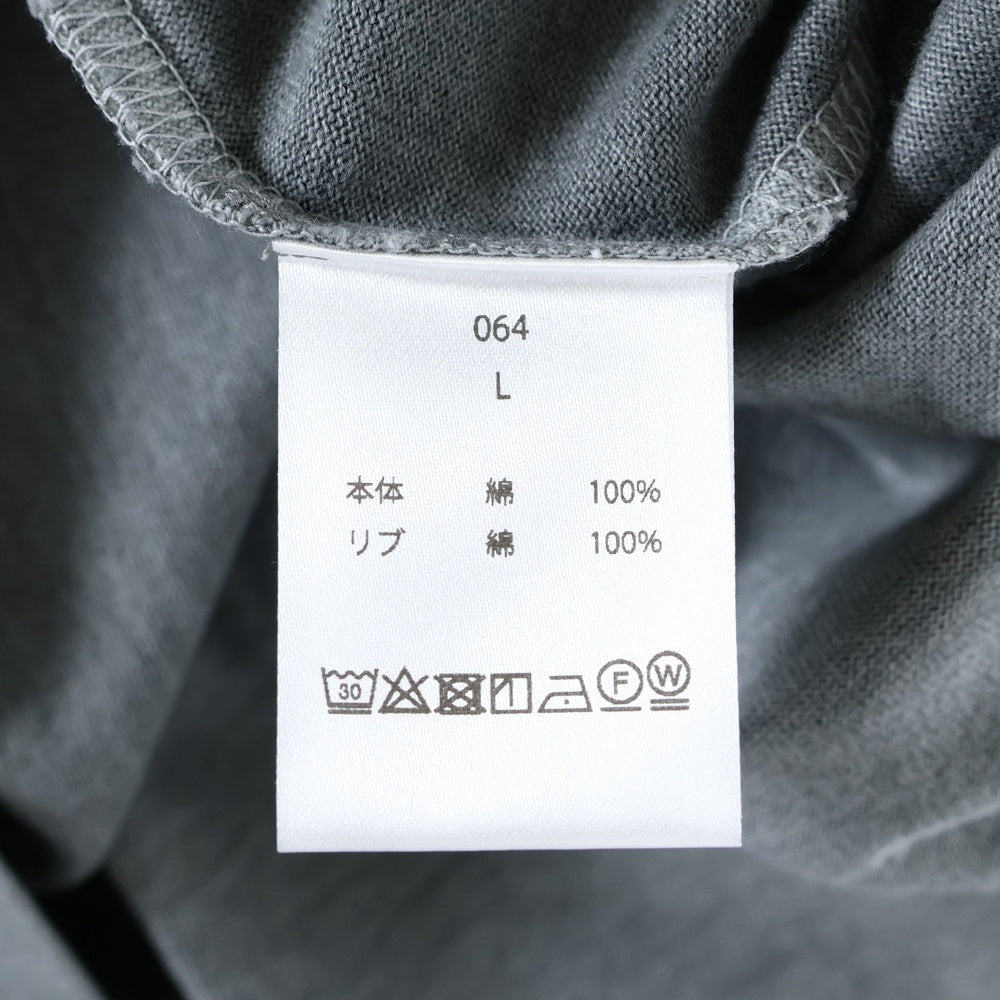OVY(オヴィー) Pigment Dyed Relax Fit T-shirts オヴィー ピグメントダイリラックスフィット 半袖Tシャツ カットソー グレー