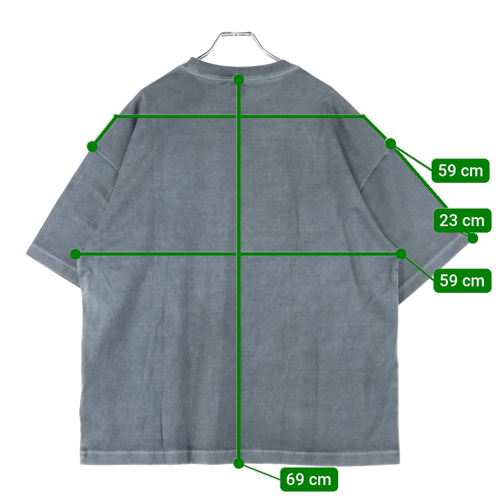 OVY(オヴィー) Pigment Dyed Relax Fit T-shirts オヴィー ピグメントダイリラックスフィット 半袖Tシャツ カットソー グレー