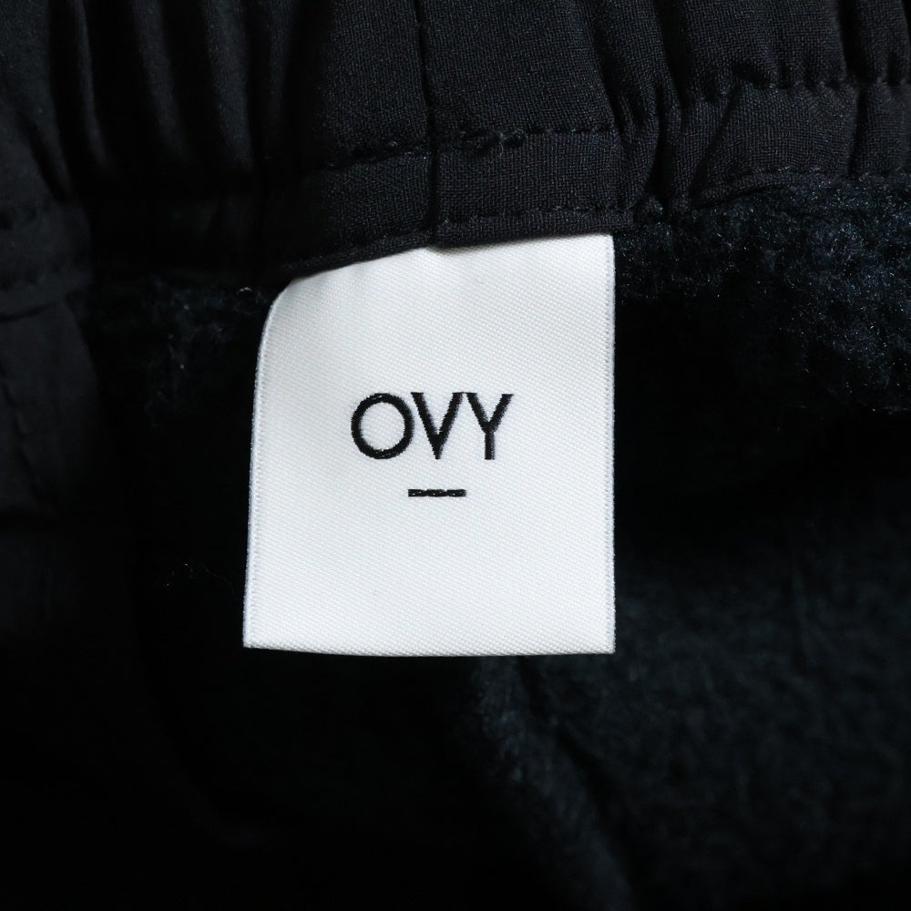 OVY(オヴィー) Boa Fleece Easy Pants オヴィー ボアフリース イージーパンツ ブラック