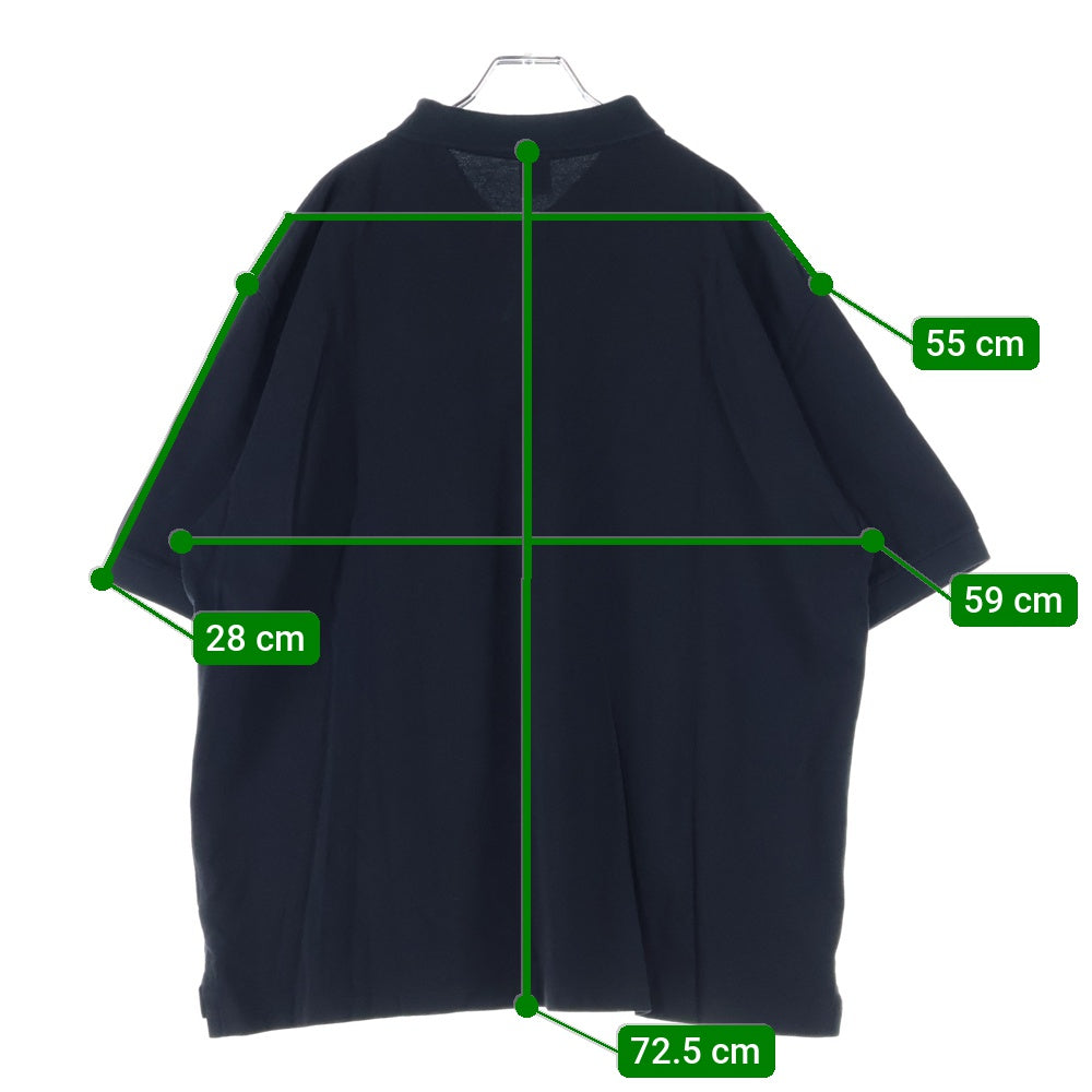 OVY(オヴィー) Standard Seed Stitch Polo オヴィー スタンダードシードステッチ 半袖ポロシャツ ブラック