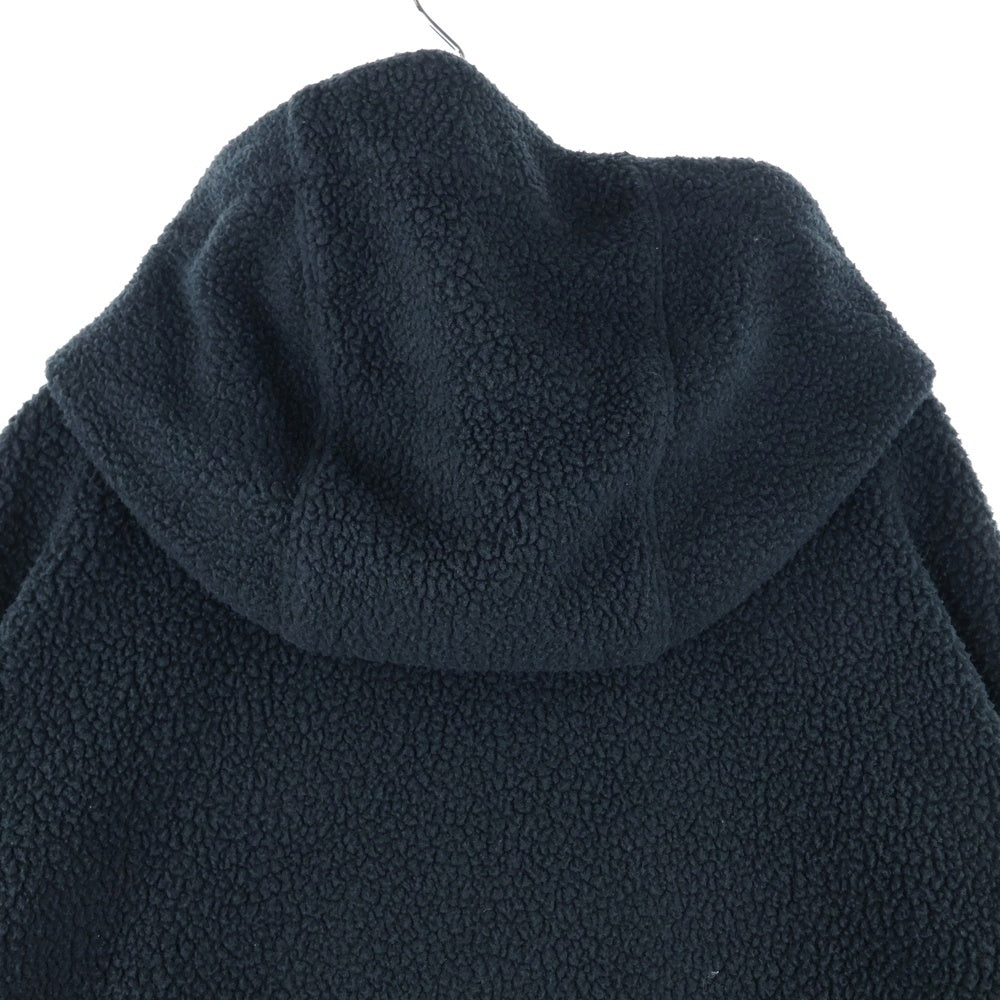 OVY(オヴィー) Boa Fleece Anorak Hoodie オヴィー ボアフリース アノラック プルオーバー フーディー パーカー ブラック