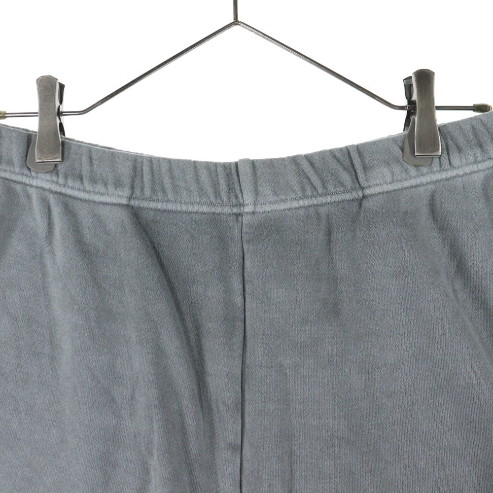 NO BRAND(ノーブランド) OVY Pigment Dyed Relax Fit Sweat Shorts ピグメントダイ リラックスフィット スウェットショーツ ハーフパンツ グレー