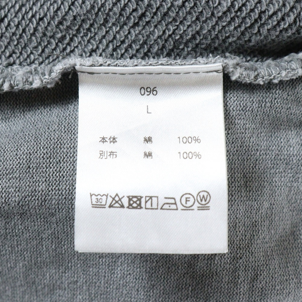 NO BRAND(ノーブランド) OVY Pigment Dyed Relax Fit Sweat Shorts ピグメントダイ リラックスフィット スウェットショーツ ハーフパンツ グレー
