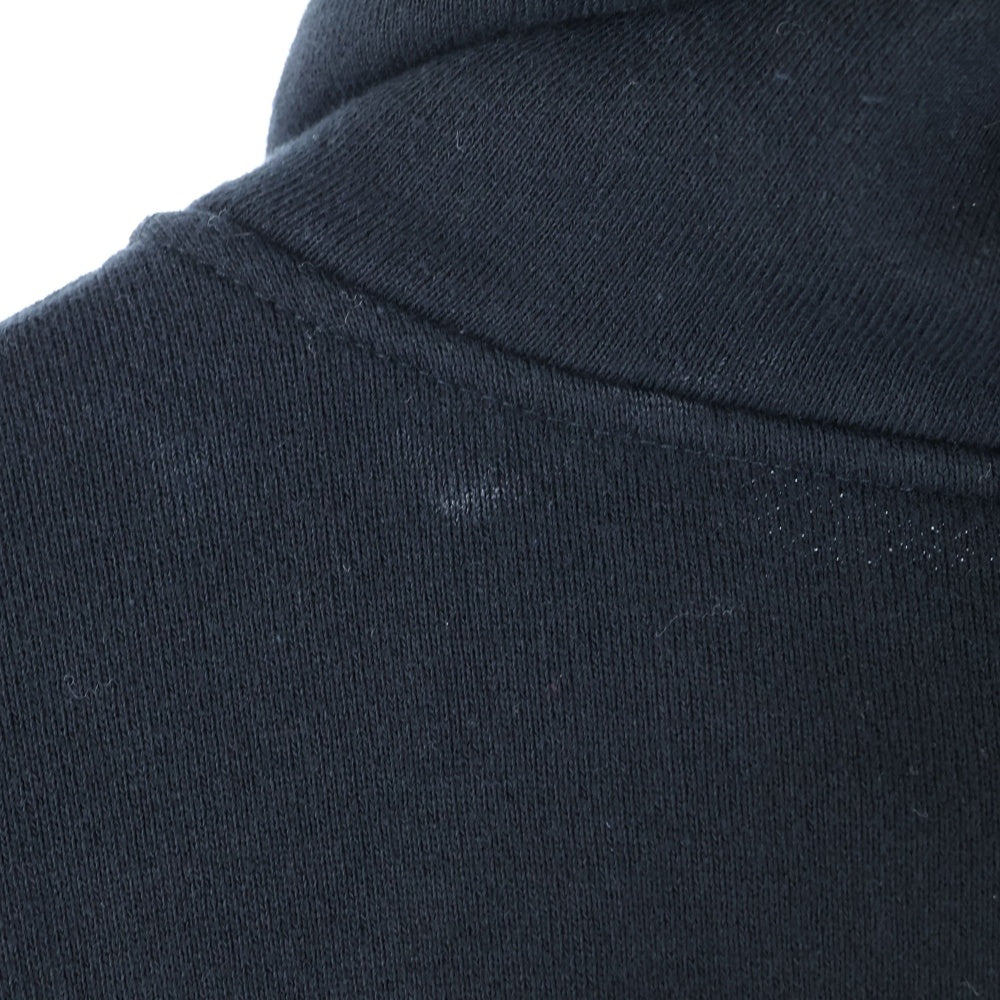OVY(オヴィー) French Terry Half Zip Hoodie オヴィー フレンチテリー ハーフジップフーディー パーカー ブラック