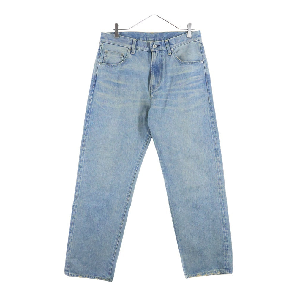 KAJA(カジャ) KAJA STANDARD SELVEDGE WASHED DENIM PANTS カジャ スタンダード セルビッジ ウォッシュドデニムパンツ インディゴ 20239234