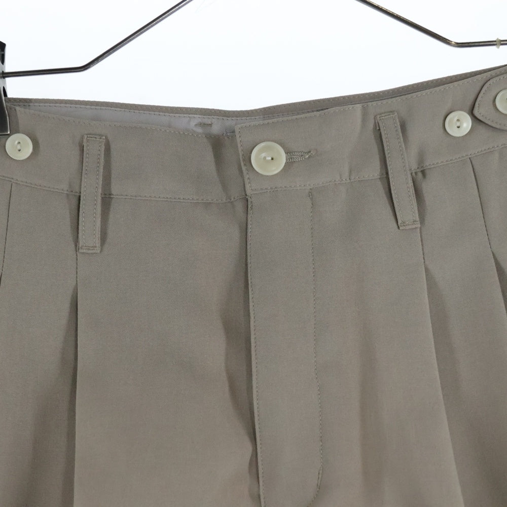 nonnative(ノンネイティブ) OFFICER CHINO SHORTS POLY WEATHER オフィサー チノ ポリウェザー ショーツ ハーフパンツ ベージュ NN-P4618