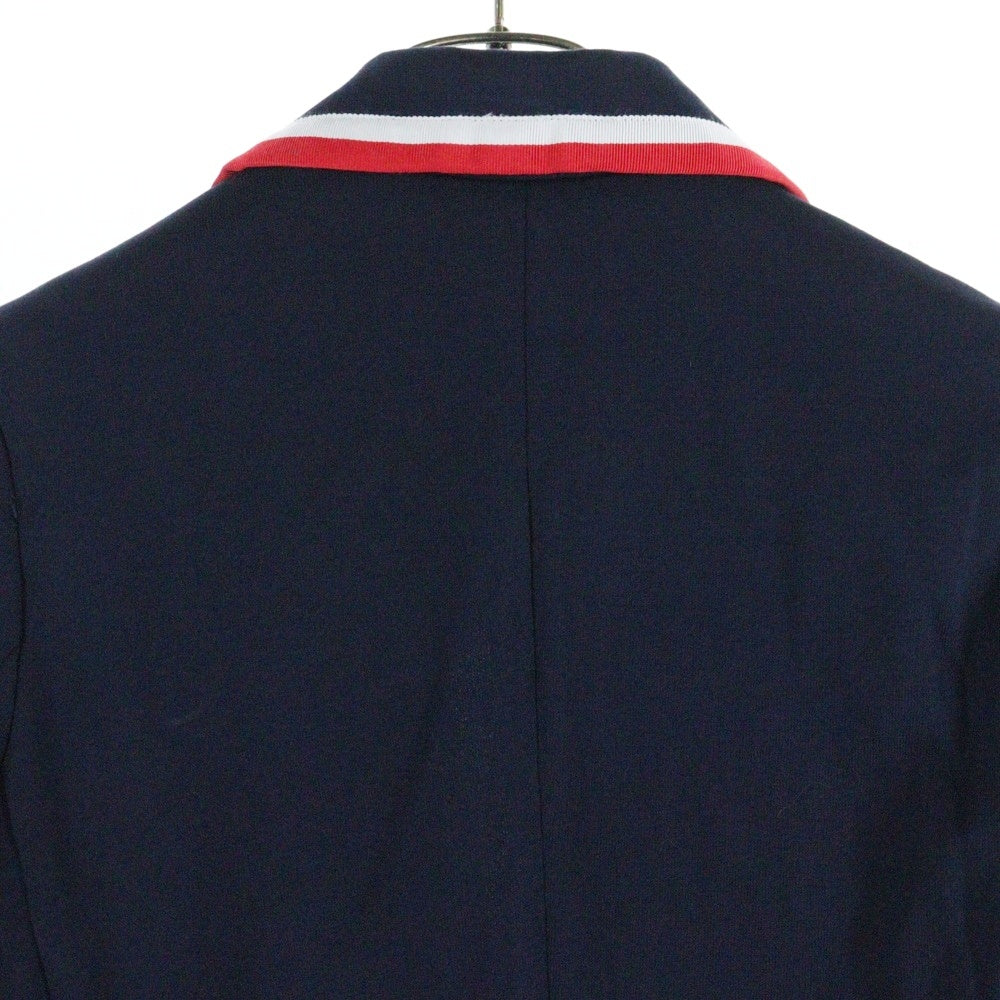 POLO RALPH LAUREN(ポロラルフローレン) グログラントリム テリー ブレザー コットン テーラードジャケット ブルー/レッド/ホワイト
