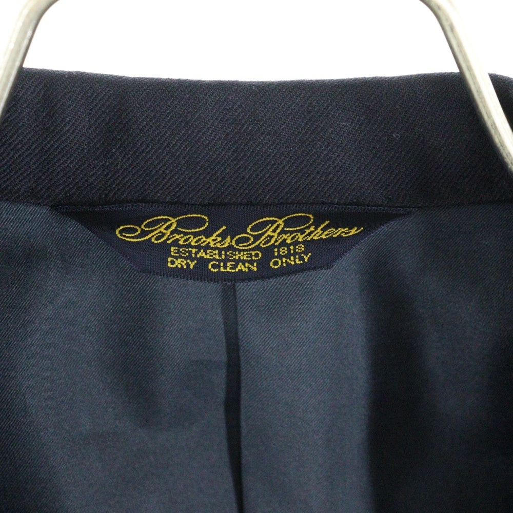 BROOKS BROTHERS(ブルックス ブラザーズ) 金ボタン 2B ウールテーラードジャケット ブラック BBBBH 738000