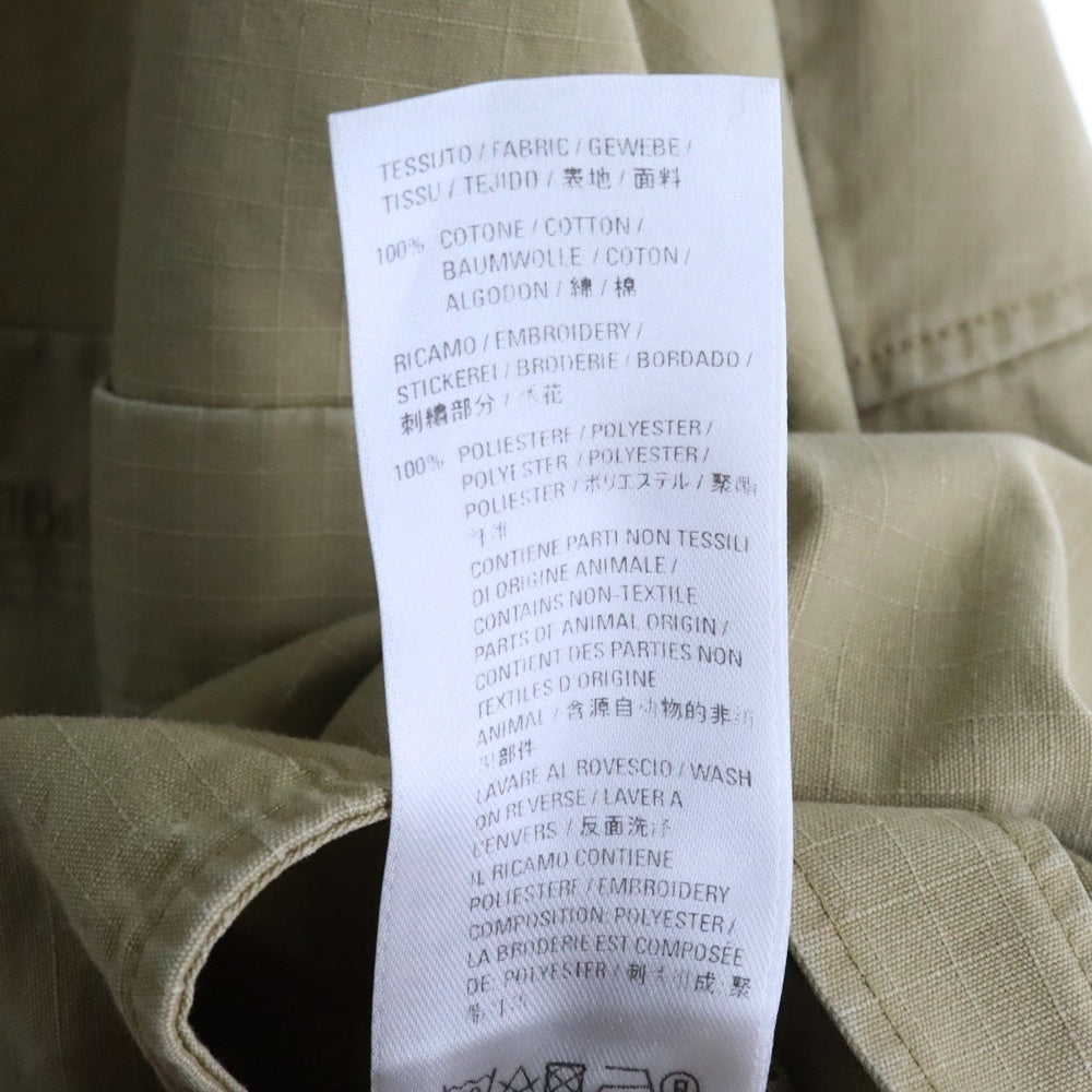 BALENCIAGA(バレンシアガ) 20AW リップストップ コクーンシャツ ベージュ 642306