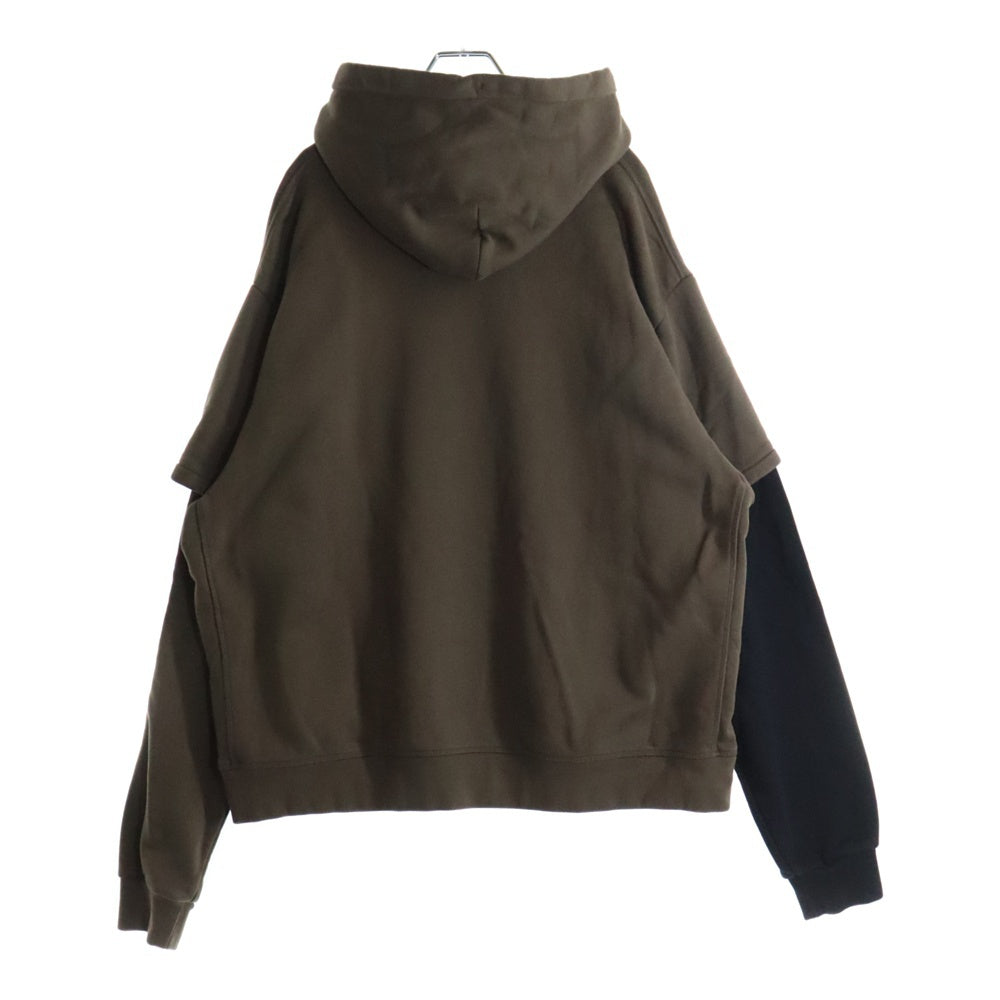 ACRONYM(アクロニウム) S34-PR ORGANIC COTTON HOODED SWEATSHIRT プルオーバーパーカー ラフグリーン