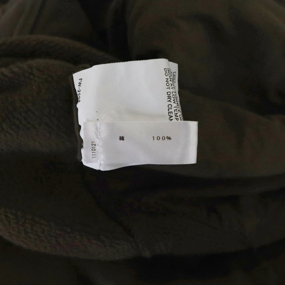 ACRONYM(アクロニウム) S34-PR ORGANIC COTTON HOODED SWEATSHIRT プルオーバーパーカー ラフグリーン