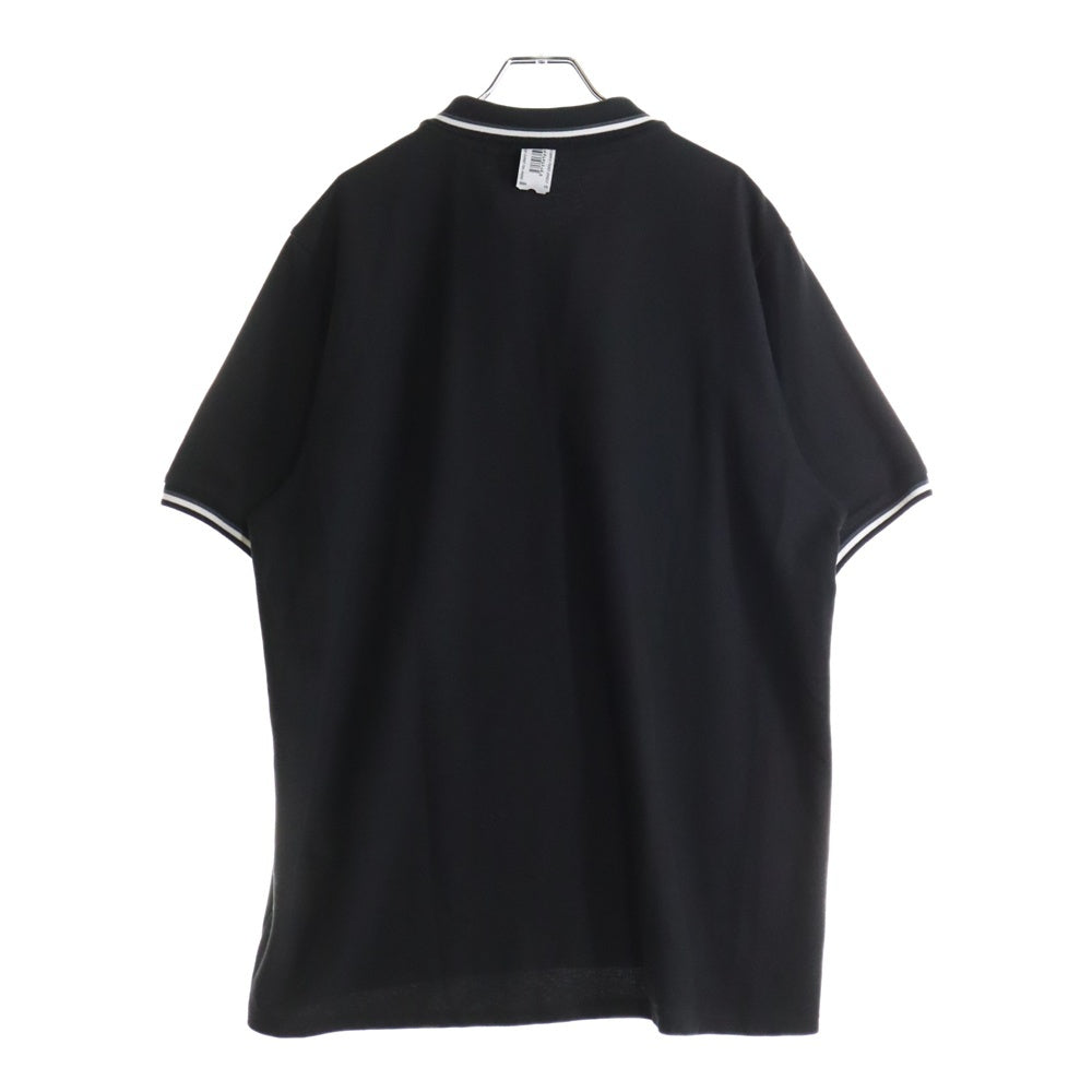 PROTOTYPES(プロトタイプス) SS25 WRAPPED POLO SHIRT ラップドポロシャツ ブラック 31PT07JE17USB