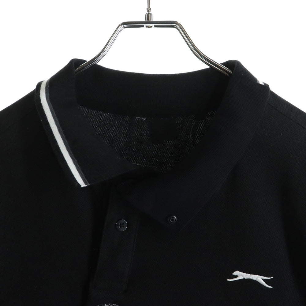 PROTOTYPES(プロトタイプス) SS25 WRAPPED POLO SHIRT ラップドポロシャツ ブラック 31PT07JE17USB